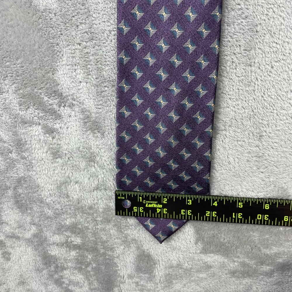 Andrew Fezza Men's Classic 100% Silk Neck Tie - Picture 3 of 6